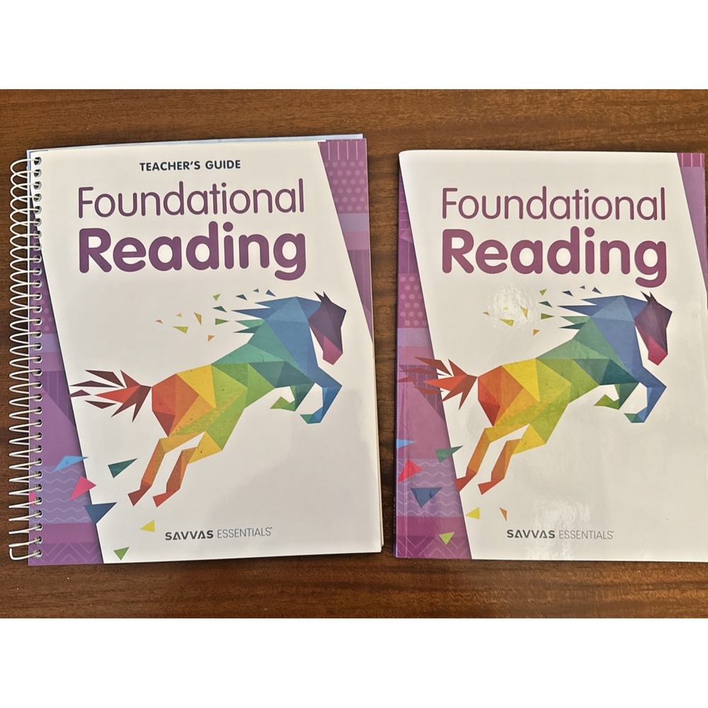 Savvas Essentials‎ Foundational Reading Grade 2 Teacher Guide + Student Worktext